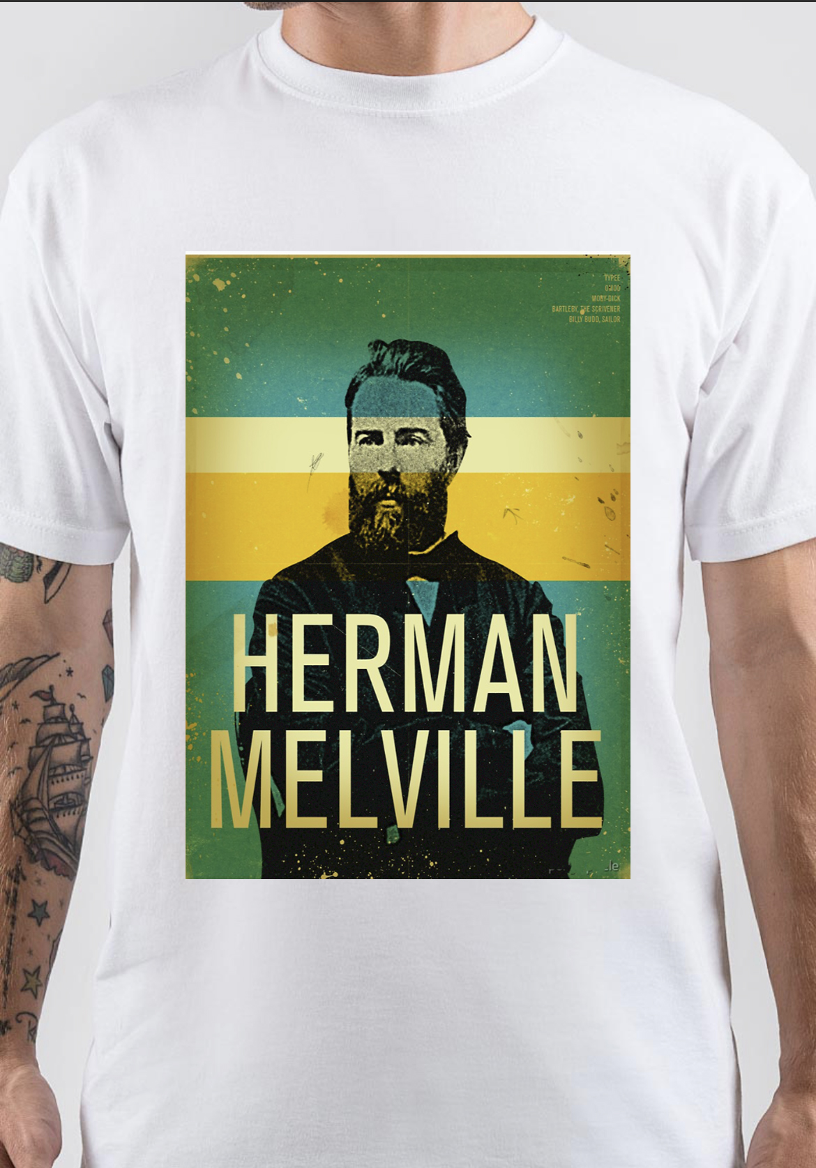 Herman Melville T-Shirt And Merchandise