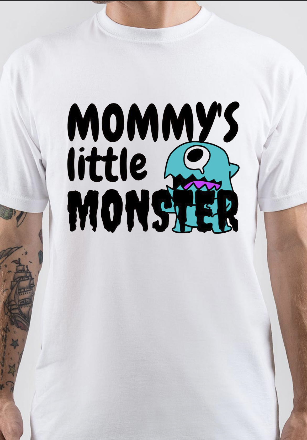 Mommy's Little Monster T-Shirt And Merchandise