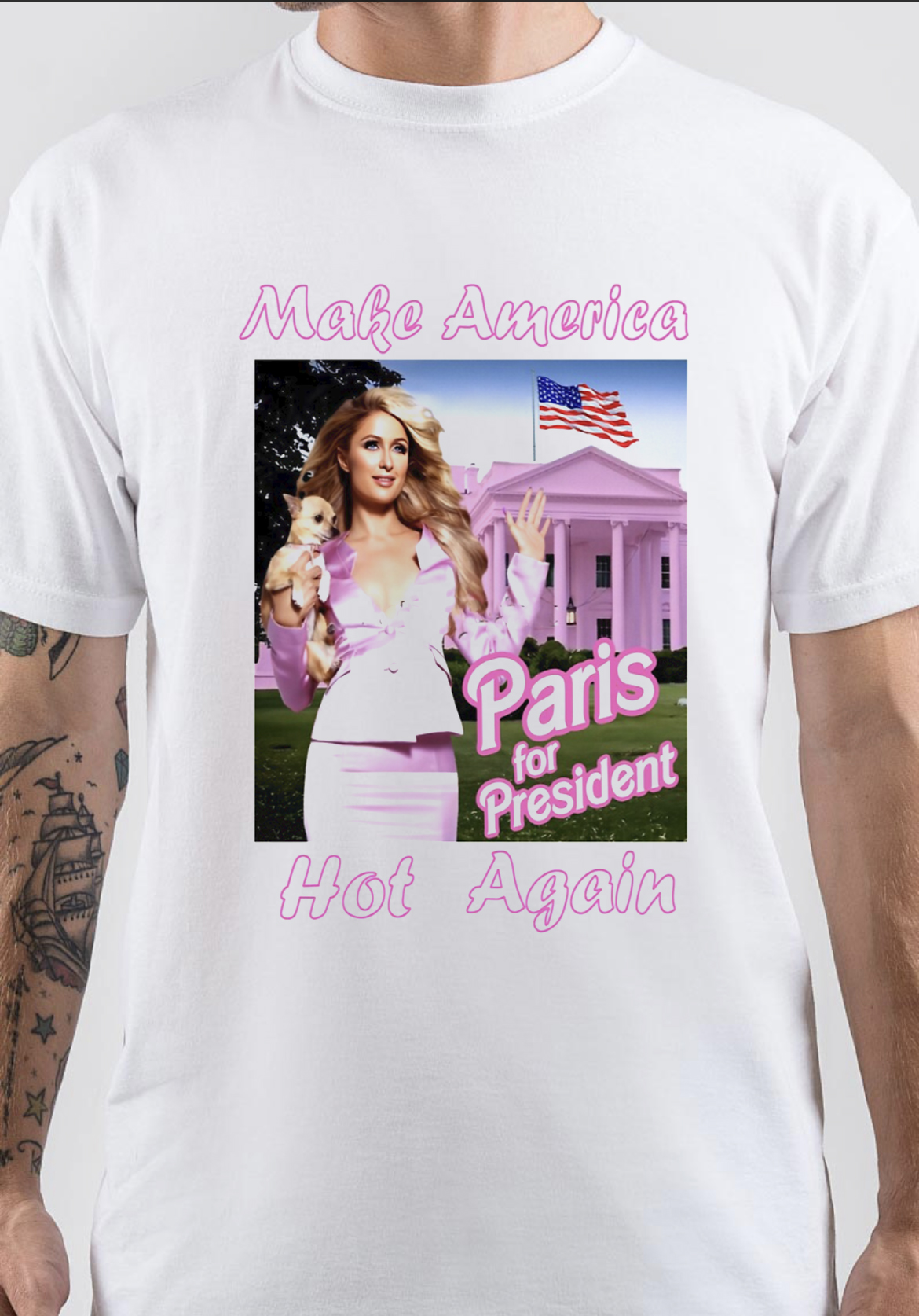 Paris Hilton T-Shirt And Merchandise