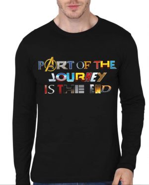 Part Of The Journey Is The End Full Sleeve T-Shirt