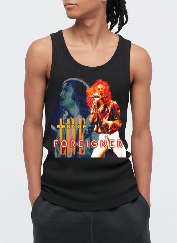 Foreigner Band Tank Top