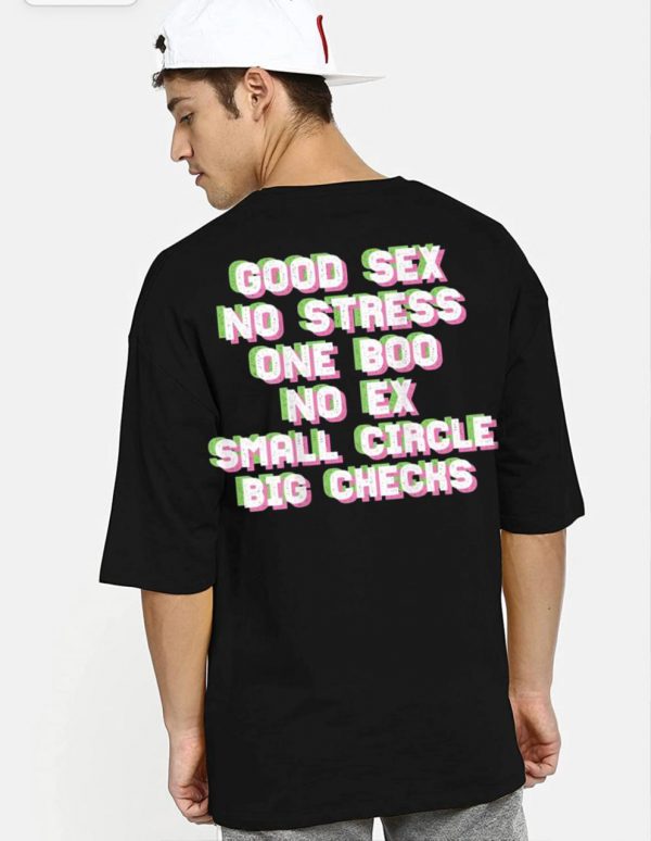 Good Sex No Stress Oversized T-Shirt