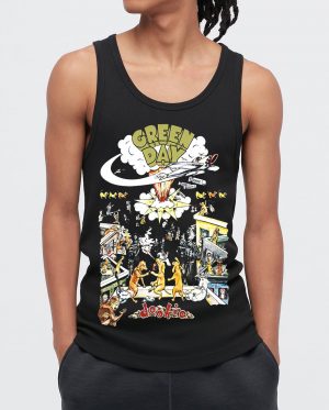 Green Day Band Tank Top