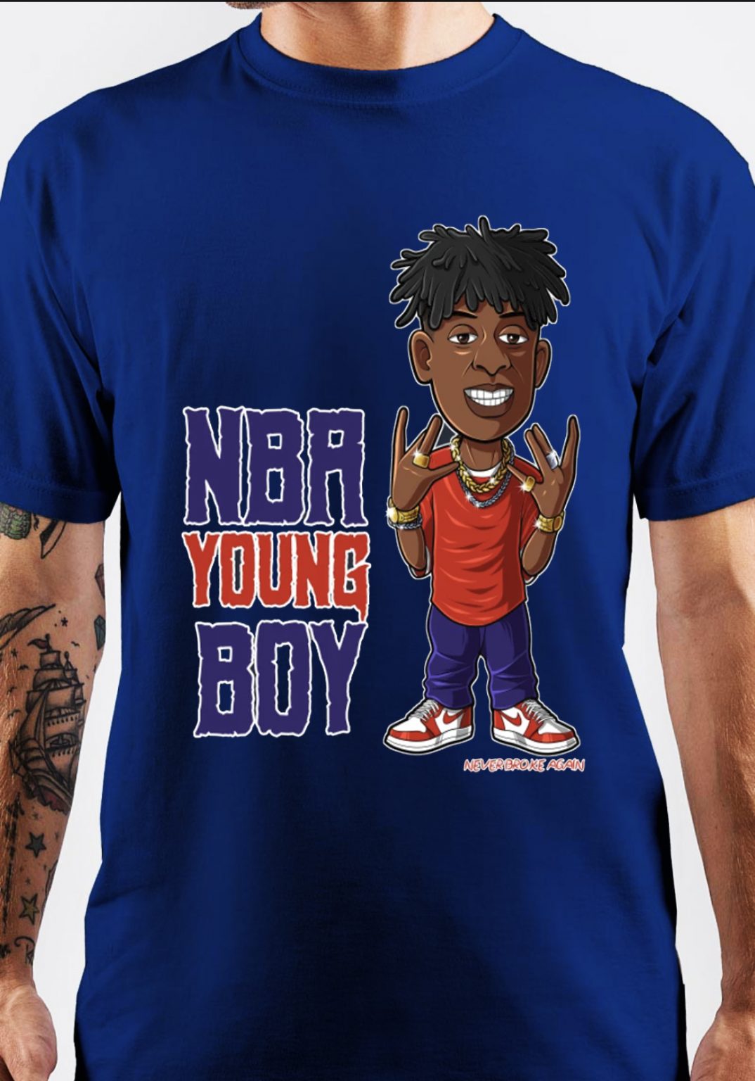 NBA YoungBoy TShirt Swag Shirts