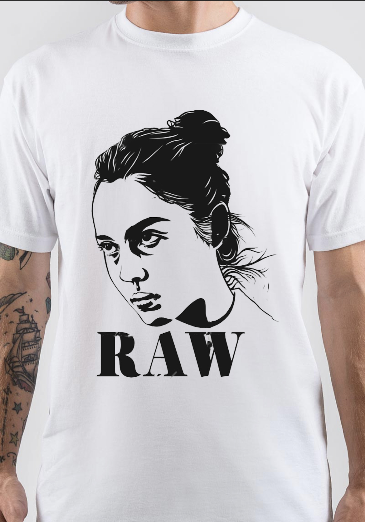 Raw T-Shirt And Merchandise