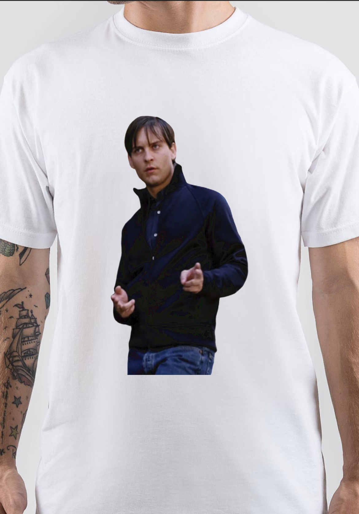 Tobey Maguire T-Shirt And Merchandise