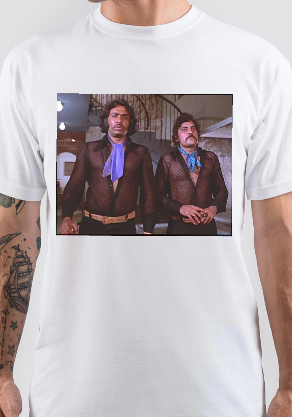 Ranga Aur Billa Ranjeet Sudhir Dharmatma T-Shirt