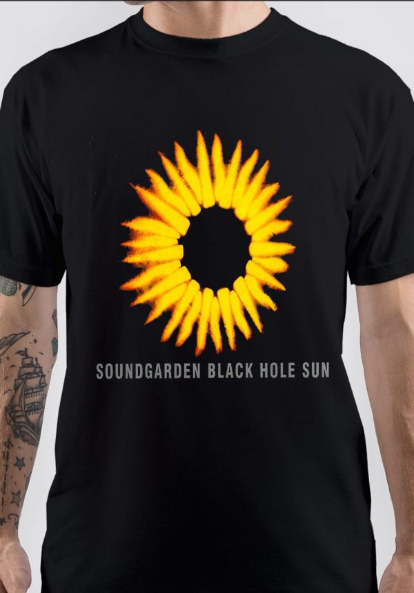 2XL Black Hole Sun tribute on Tultex cotton jersey main image 1