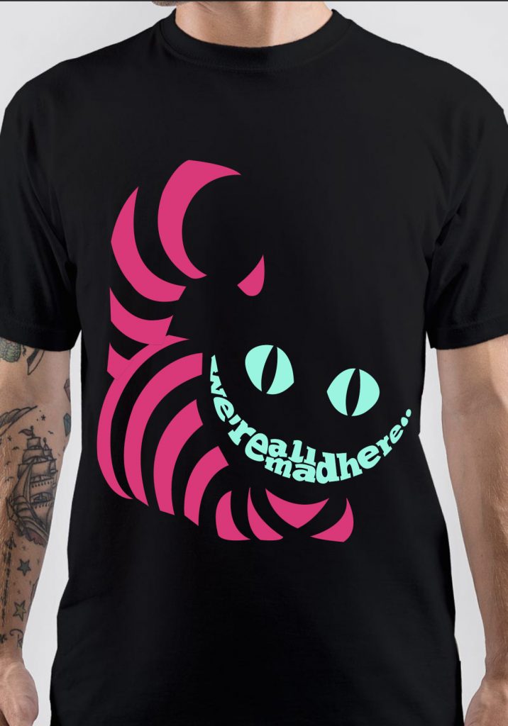 Cheshire Cat TShirt Swag Shirts