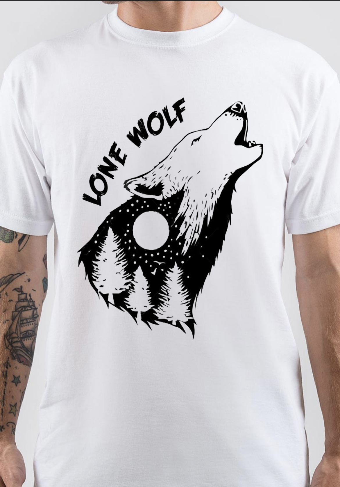 Lone Wolf T-Shirt And Merchandise