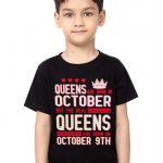 Queens October Kids T-Shirt