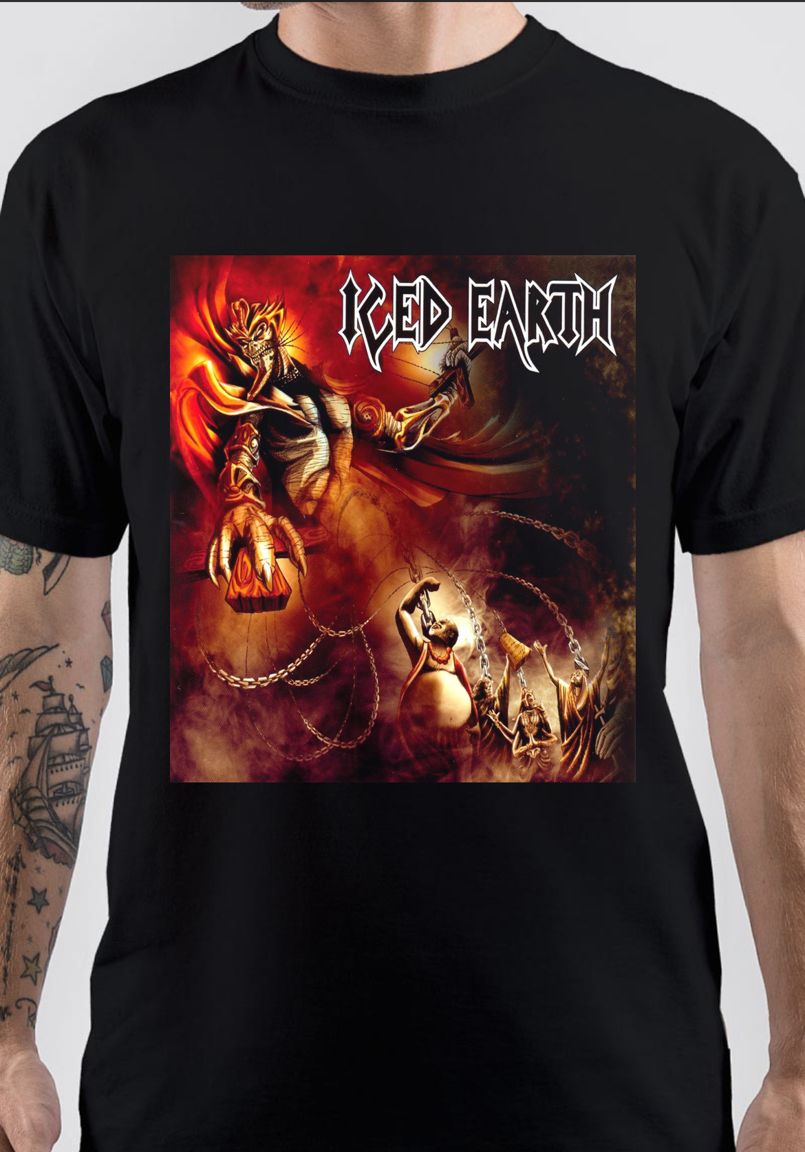 Iced Earth T-Shirt And Merchandise