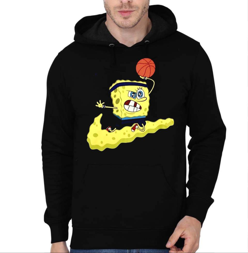 Caballero Reproducir Prisionero de guerra Nike Kyrie Spongebob Hoodie - Swag Shirts