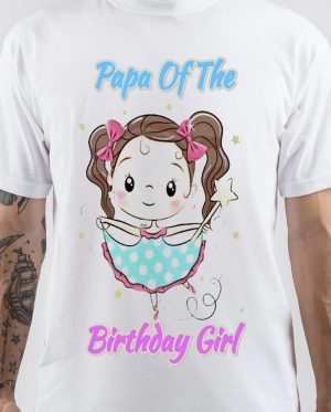 Papa Of The Birthday Girl T-Shirt