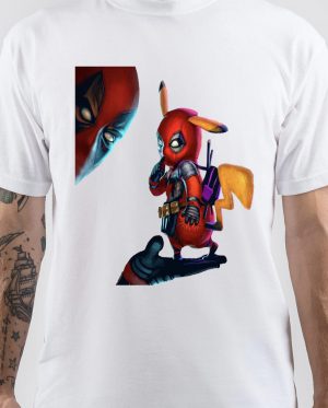 Deadpool Pikachu T-Shirt