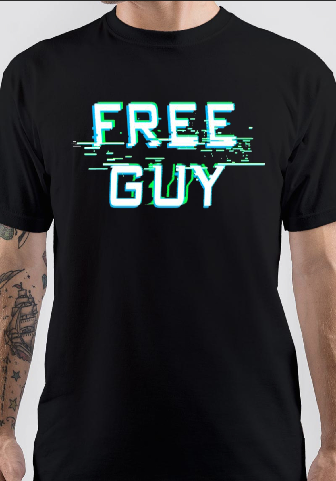 Free Guy T-Shirt And Merchandise
