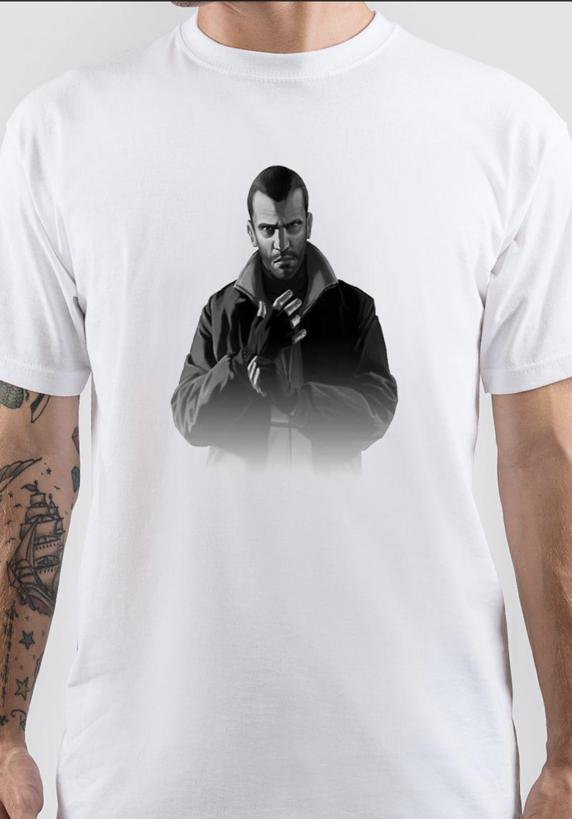 Niko Bellic Essential T-Shirt Pin for Sale by StefanGrecoa