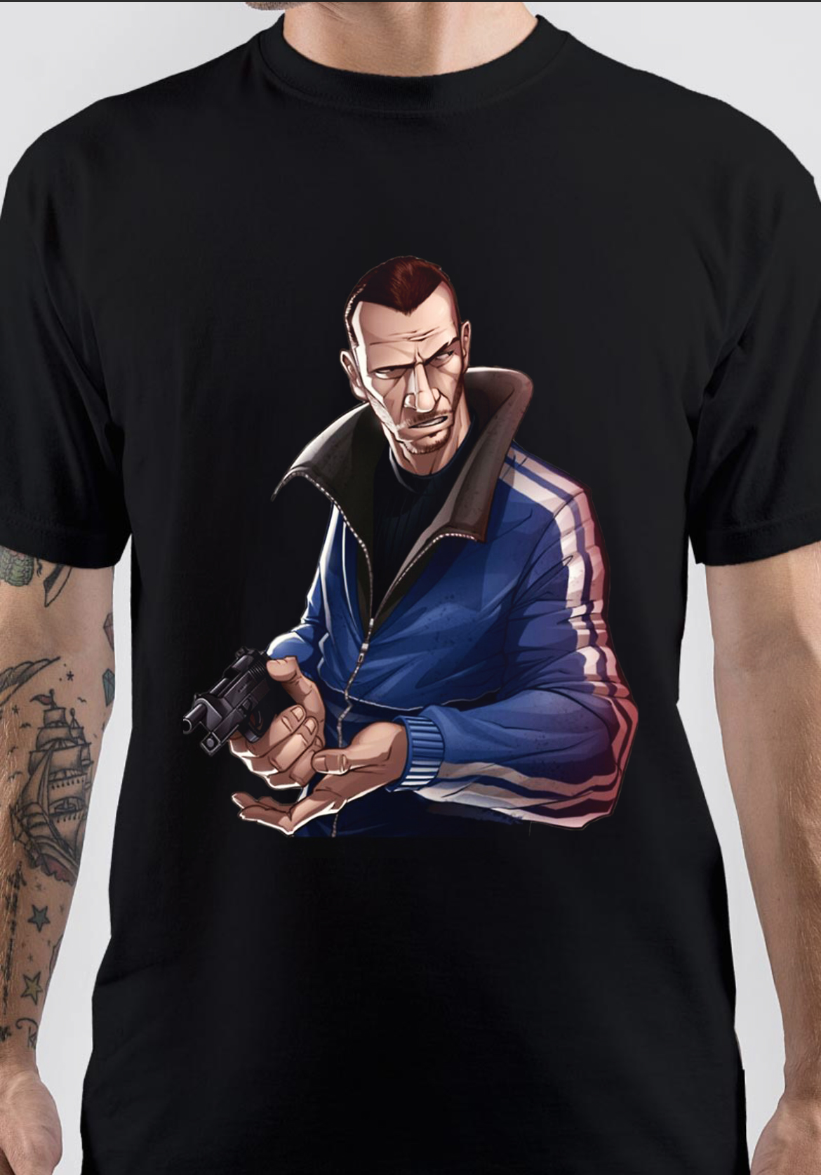 Niko Bellic Essential T-Shirt Pin for Sale by StefanGrecoa