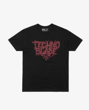 Technoblade Metal Font T-Shirt