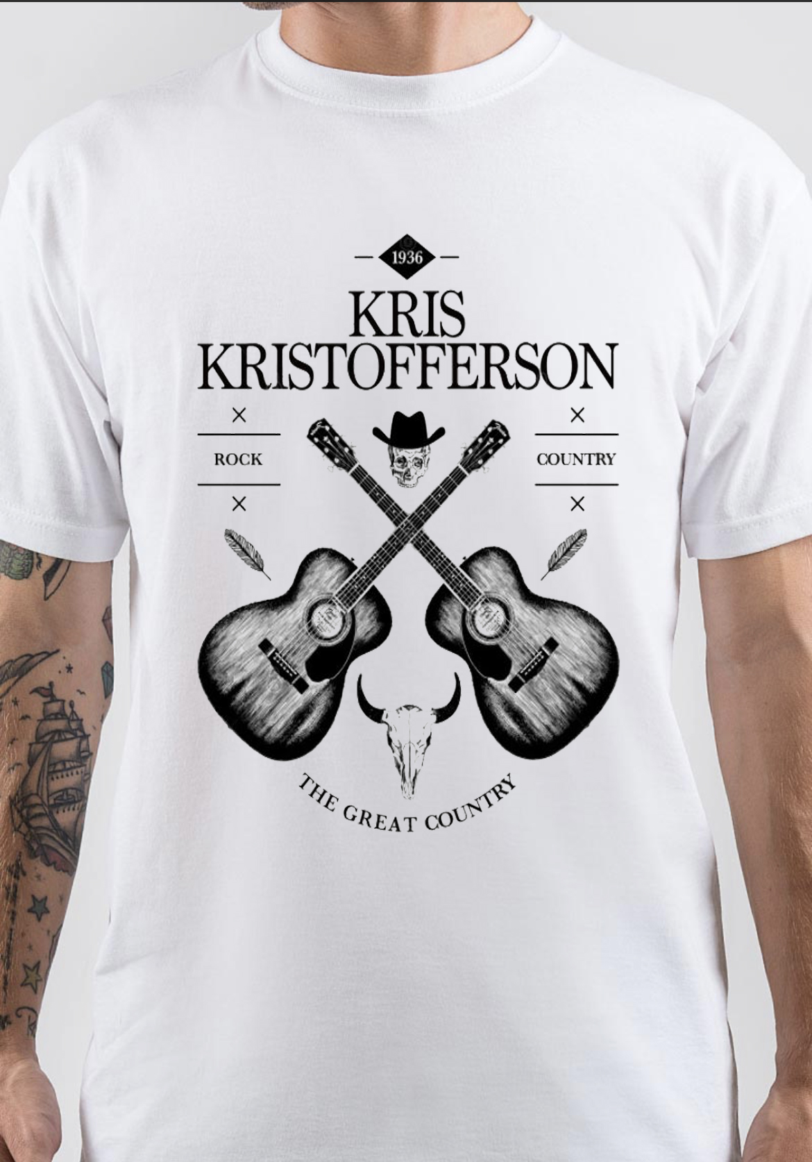 Kris Kristofferson T-Shirt And Merchandise