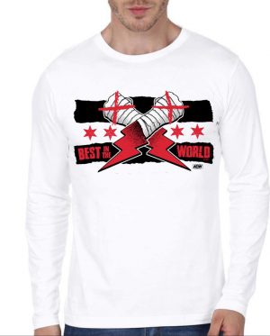 CM Punk Logo Full Sleeve T-Shirt
