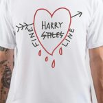 Harry Styles White T-Shirt