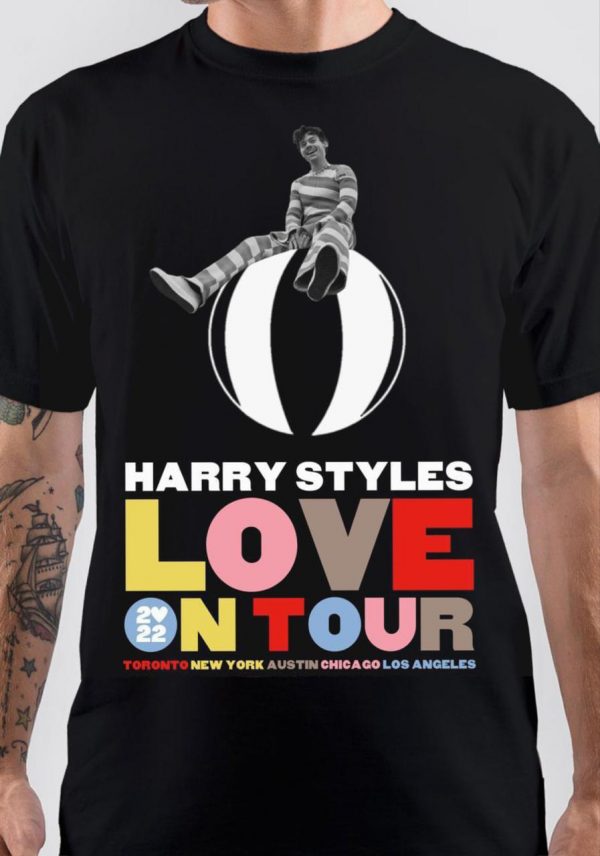 Love On Tour Black T-Shirt