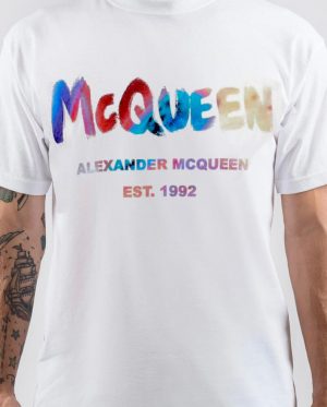 Alexander McQueen White T-Shirt