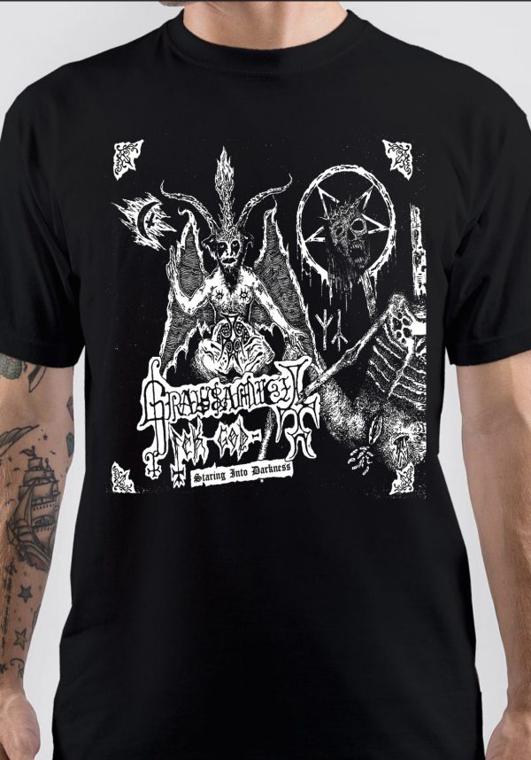 T-shirt Grausamkeit Noir Métal - Unisexe, Coton, Marque Gildan, Neuf Avec étiquettes