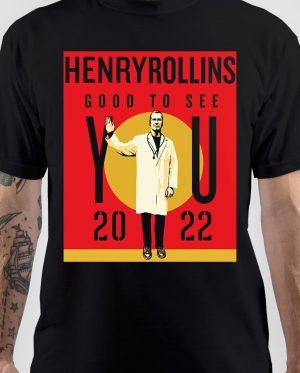 Henry Rollins T-Shirt And Merchandise