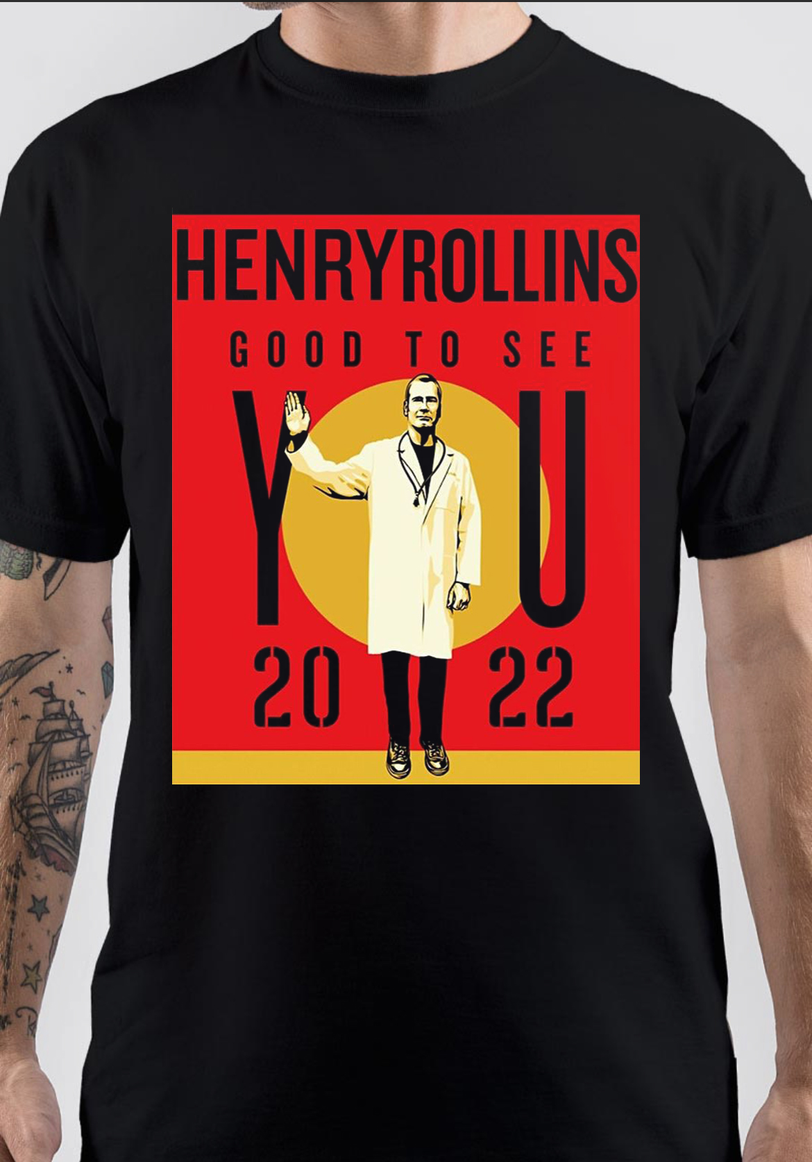 Henry Rollins T-Shirt And Merchandise