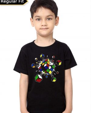 Speedcubing Funny Rubik's Cuber Kids T-Shirt