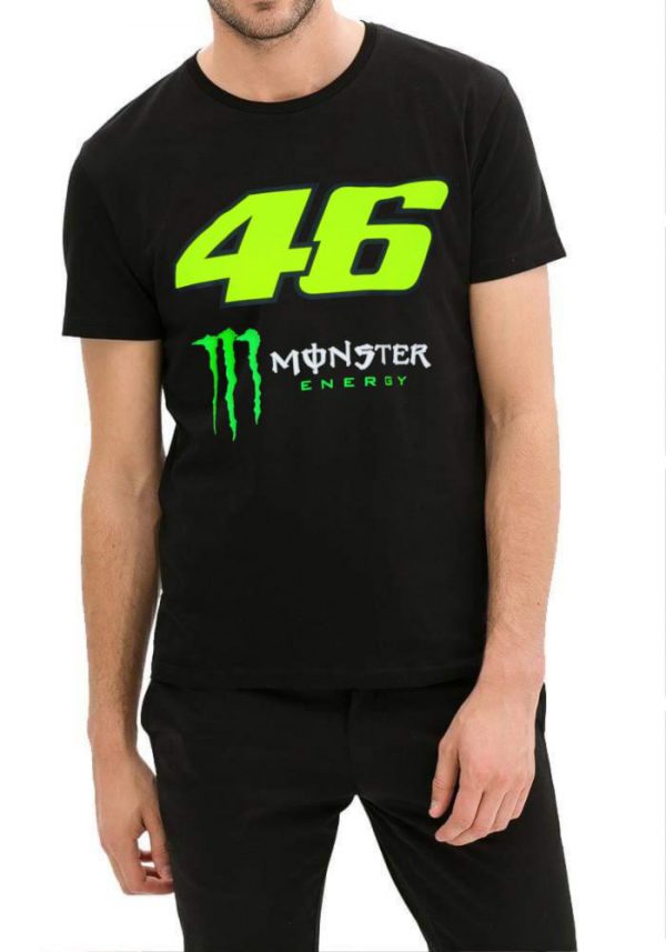 Vr46 Monster Energy T-Shirt