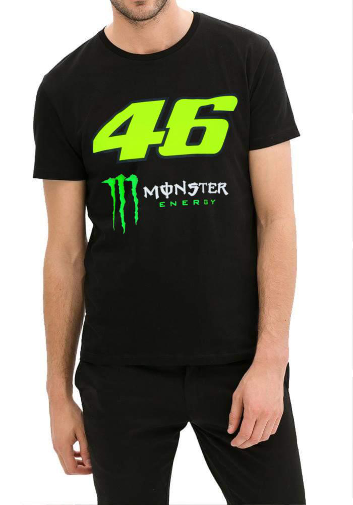 T-Shirt VR46 Luca Marini – Maglia Uomo Numero 10 – Cotone Collezione Drudi Performance