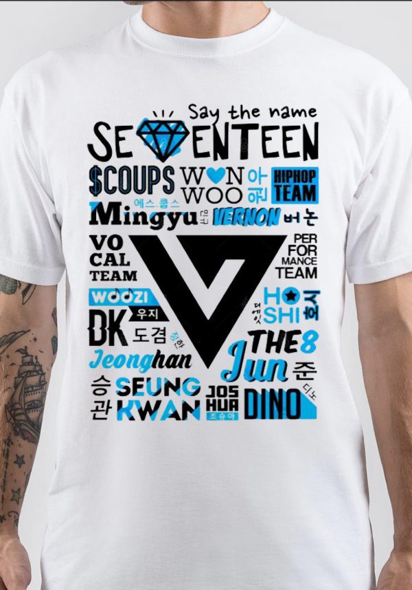 Seventeen T-Shirt - 4th Anniversary