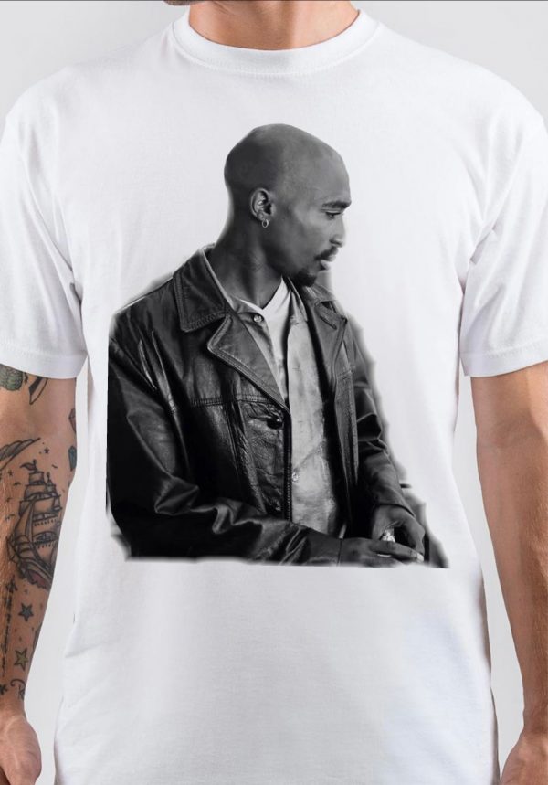 Tupac Shakur White T-Shirt