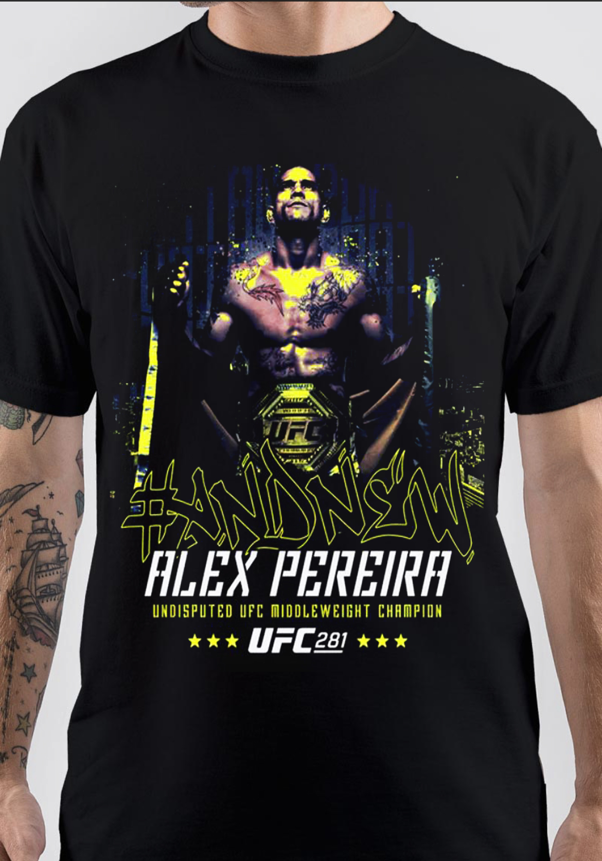 FC ALEX PEREIRA UFC 281 CHAMP T-SHIRT | Swag Shirts