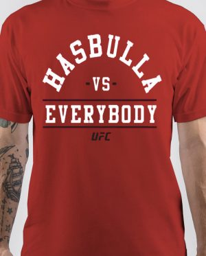HASBULLA Red T-SHIRT