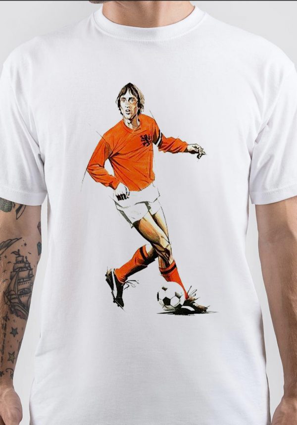 Maillot Retro Johan Cruyff Pays-Bas Orange - N°14 - Neuf Avec étiquettes
