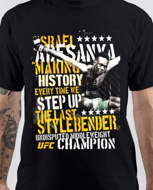 UFC ISRAEL ADESANYA STEP UP T-SHIRT