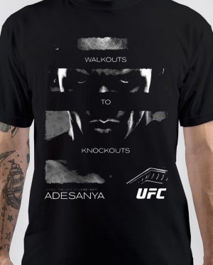 UFC ISRAEL ADESANYA WALKOUTS T-Shirt
