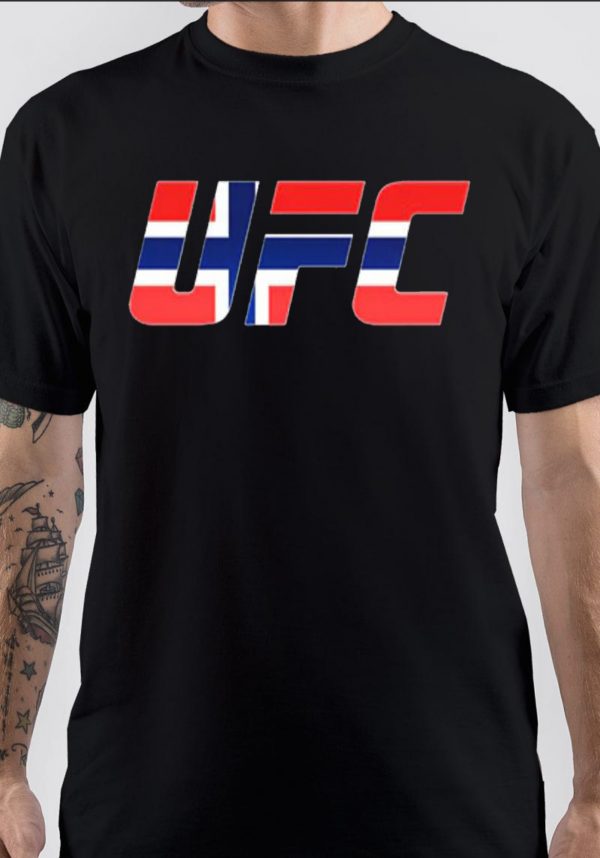 UFC NORWAY COUNTRY LOGO T-SHIRT