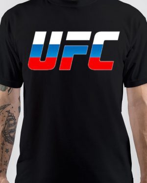 UFC RUSSIA COUNTRY LOGO T-SHIRT