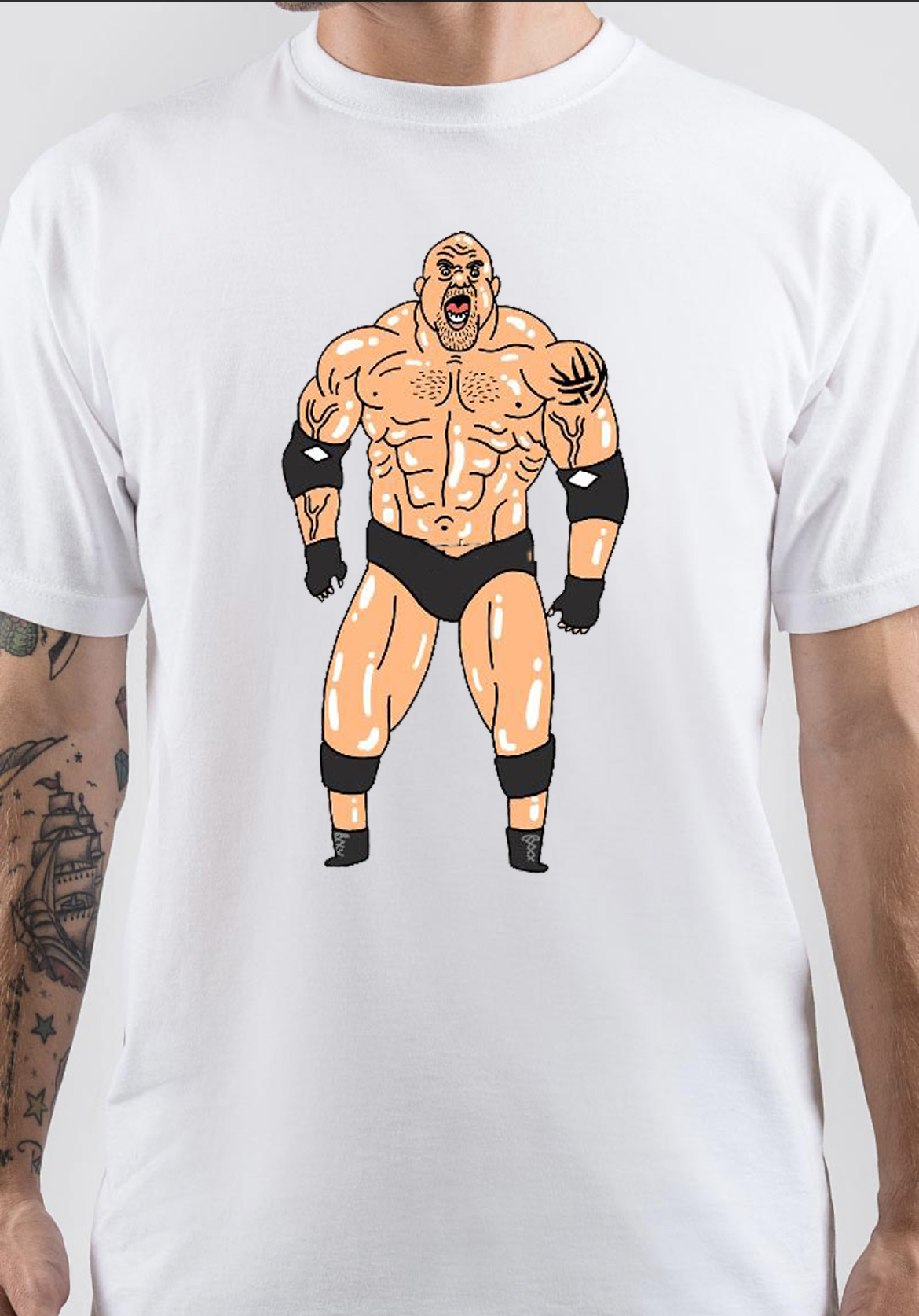 WWE Wrestlers Goldberg Shoulder Tattoo Design Drawing For Beginners | How  to Draw a Logo of Goldberg - YouTube