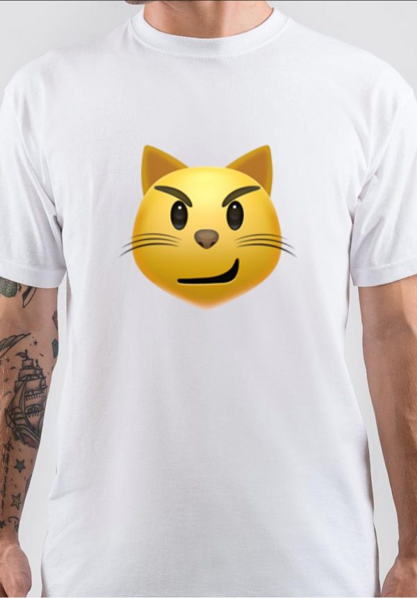 Cat Face With Wry T-Shirt