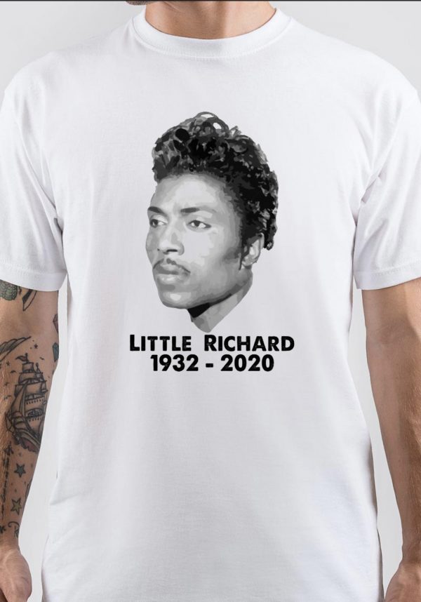 Little Richard Rip It Up Black T-Shirt Printed Tee  Produktbild-Vorschau 8