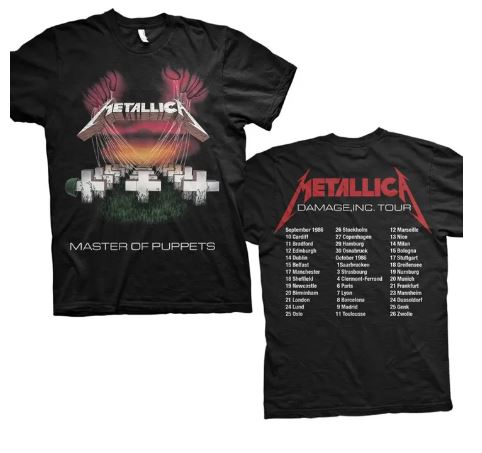 Metallica Black T-Shirt