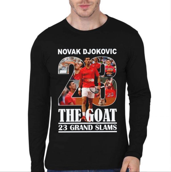 Novak Djokovic Full Sleeve T-Shirt