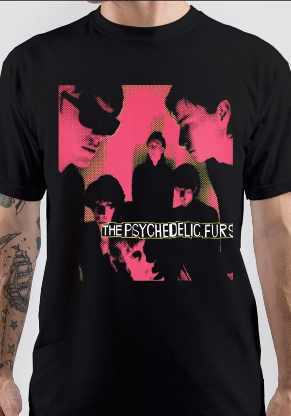 T-shirt The Psychedelic Furs Talk Talk Punk Rock Rétro - Neuf Avec étiquettes, Coton Gildan, Unisexe
