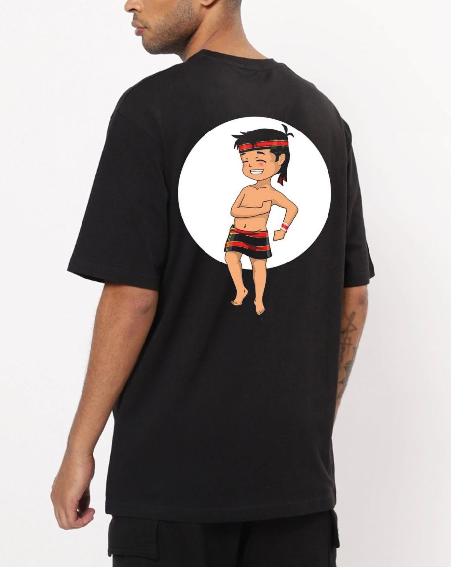 Vaiphei Oversized T-Shirt - Image 2